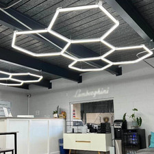 5x Hexagon LED Lampe