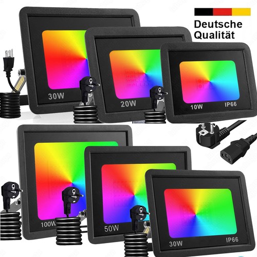 Rgb led fluter - fluter, 10w