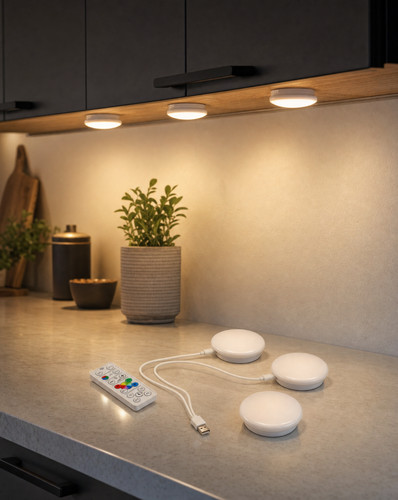 Led spots aufladbar set - aufladbar, rgb