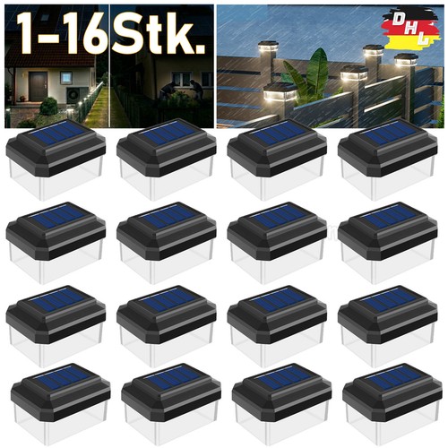 Solar zaunleuchte led zaun - solar,
