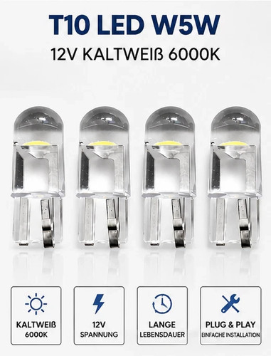 Led lampe t10 - t10, w5w