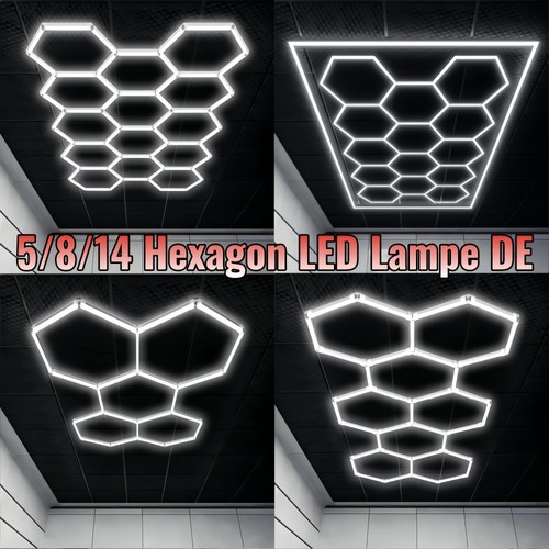 Hexagon led lampe röhren - 5-28,