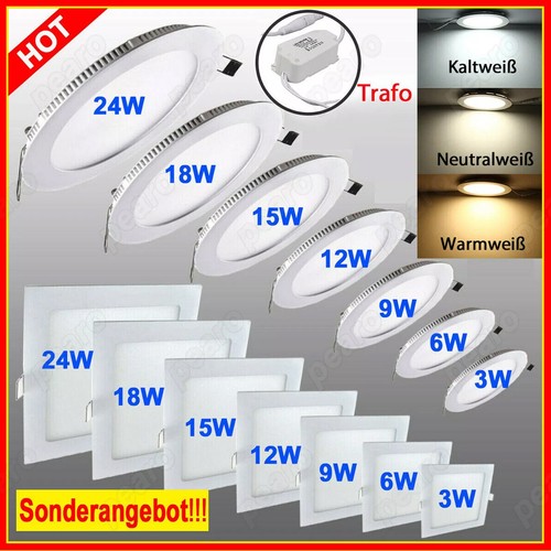 Led einbauleuchte panel - einbauleuchte,