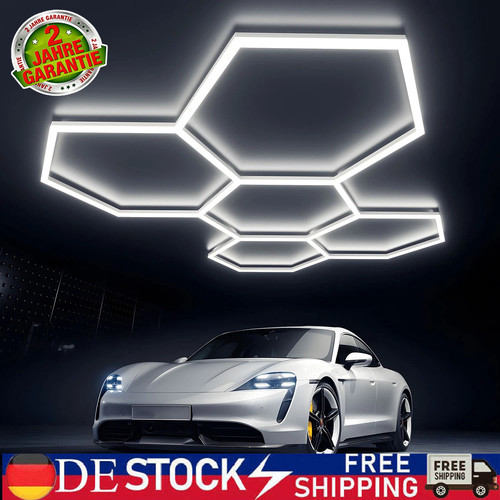 Werkstatt hexagon led lampe - 5x,