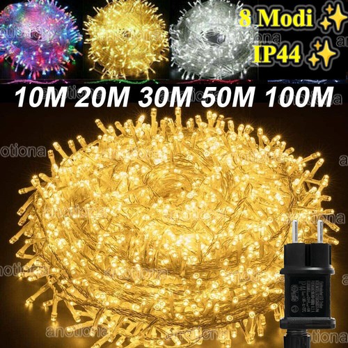 100m led lichterkette strom - 10-100m,
