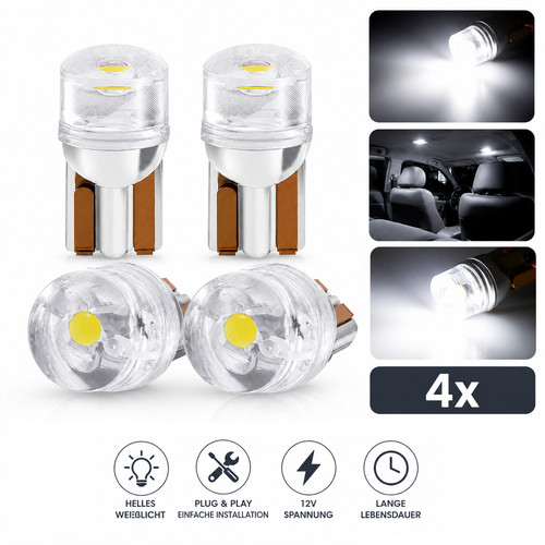 Led lampe t10 w5w licht - led,