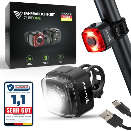 Fahrradbeleuchtung mivelo cube - mivelo,