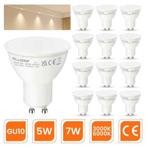 100x gu10 led 7w spot - gu10,