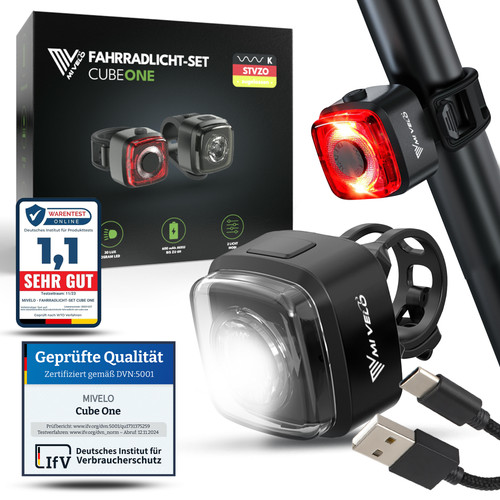 Fahrradbeleuchtung mivelo cube - fahrradbeleuchtung,
