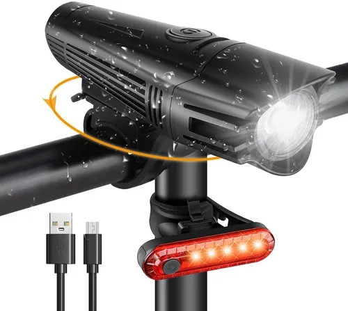 Led fahrradlicht set - set, stvzo